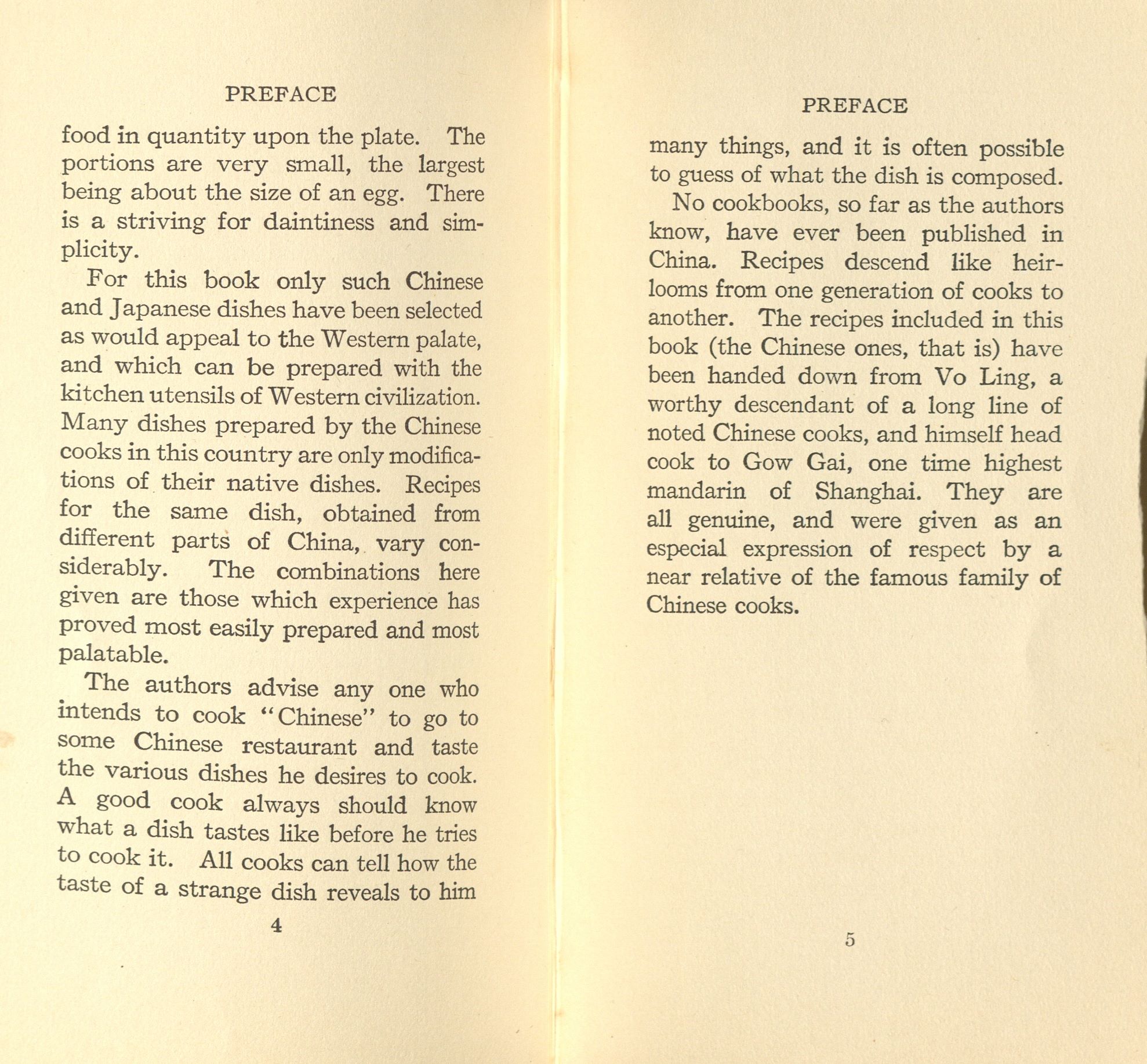 double-page spread of a portion of the preface
