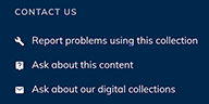 Screen shot of "Contact Us" component, found in the footer of each webpage.