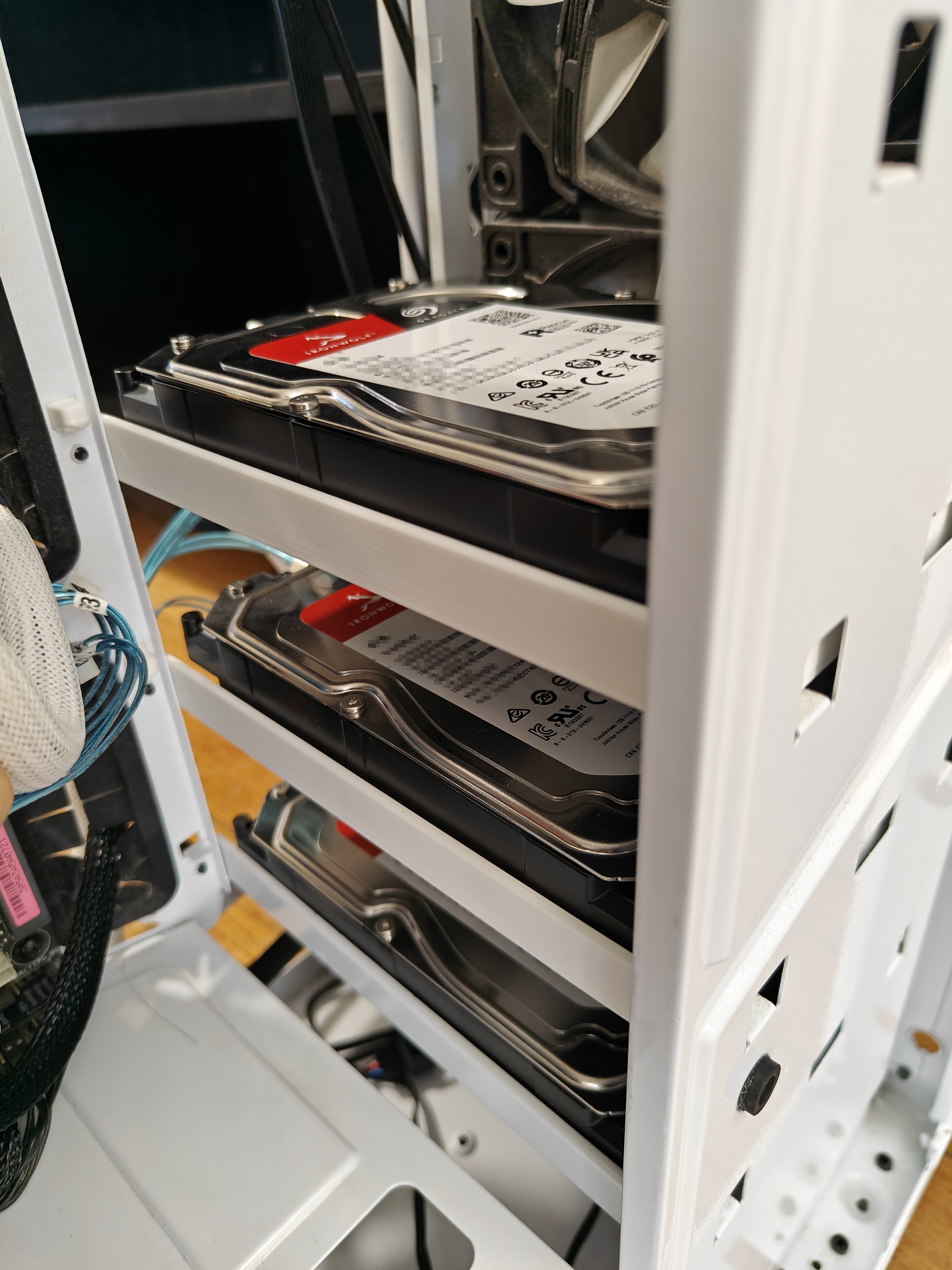 Inner View of NAS server