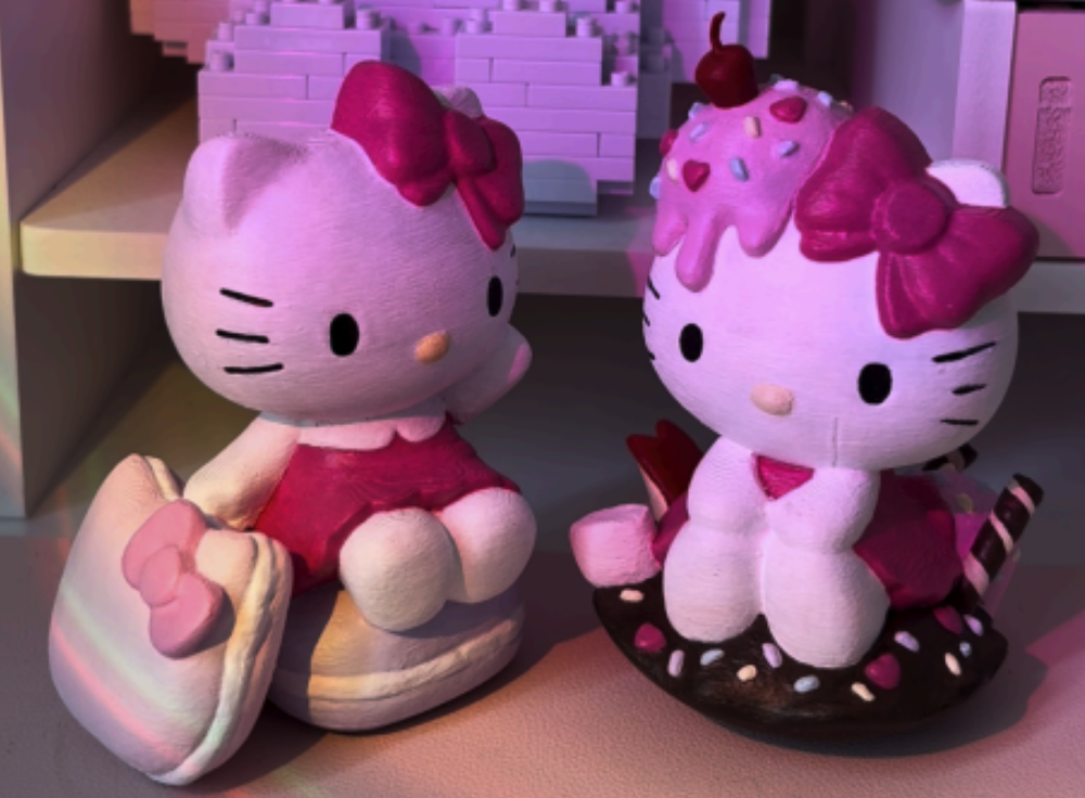 Front view of Hello Kitty