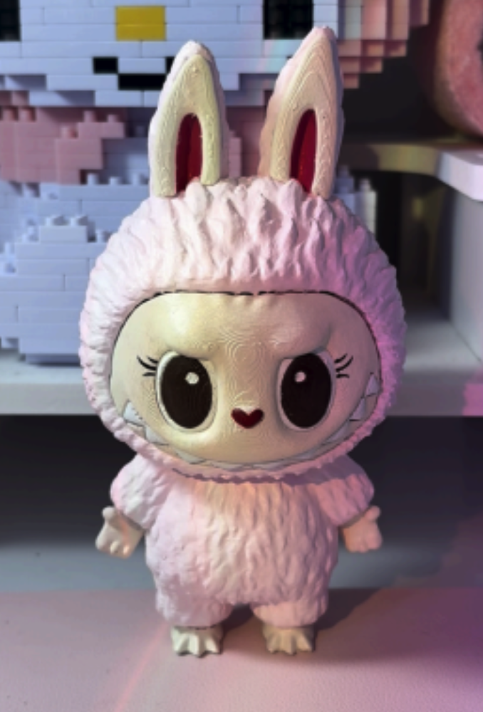 Front view of LABUBU