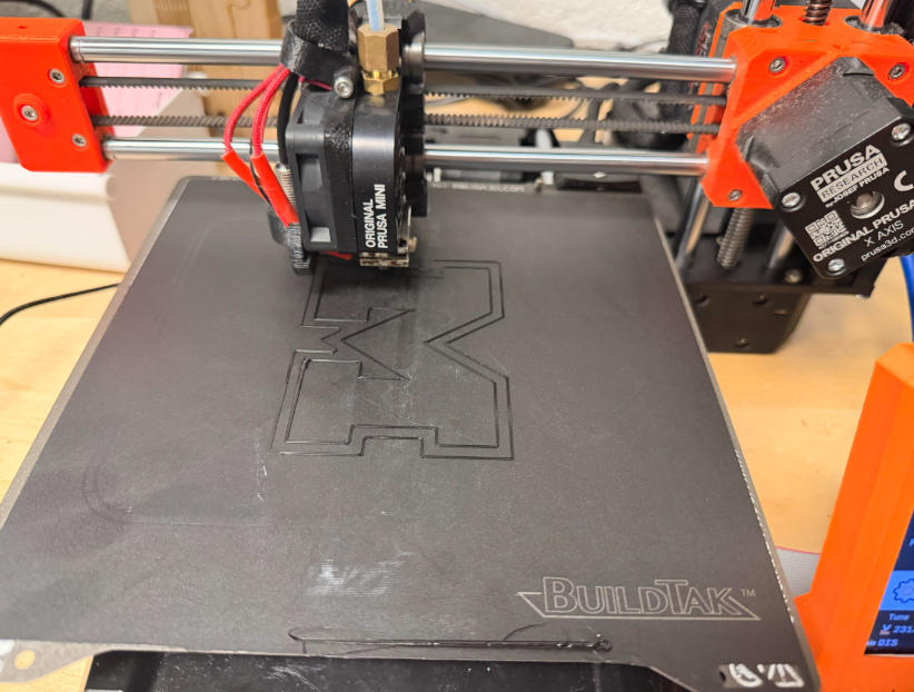 cookie cutter base printed on 3d printer
