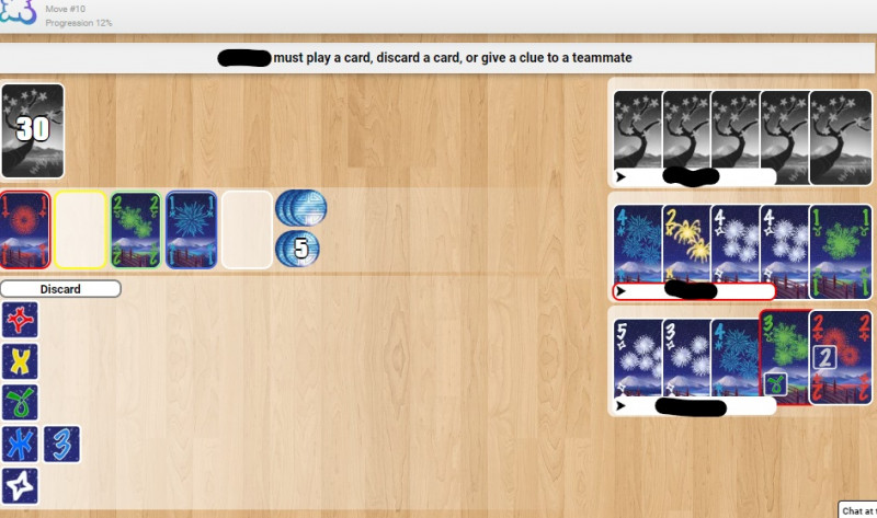 Hanabi interface