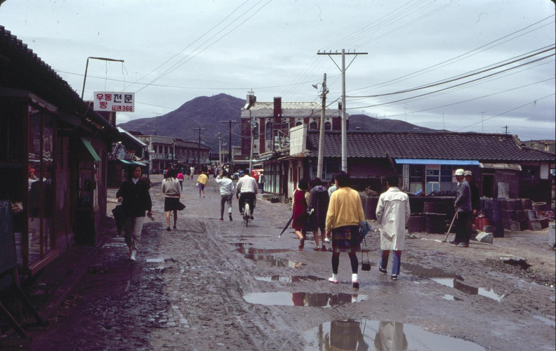 Street Scene after Rain