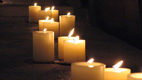 photograph of candles