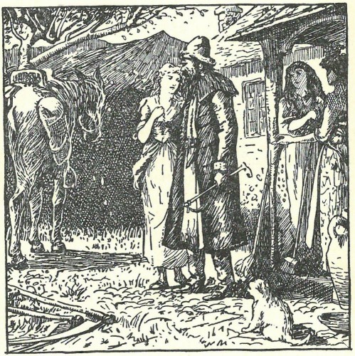 The merchant and his family at their cottage
