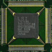 The custom ASIC chip inside the original Apple Newton H1000