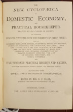 Title page of The new cyclopaedia of domestic economy and practical housekeeper : 
