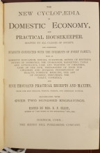 Title page of The new cyclopaedia of domestic economy and practical housekeeper :