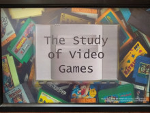 The Study of Video Games sign