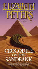 Cover of Crocodile on the Sandbank by Elizabeth Peters