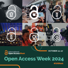 International Open Access Week 2024: Oct. 21-27, #OAWeek