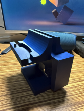 Multi-Use Desk Attachment Front View