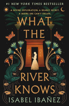 Cover features a woman standing in front of an ancient Egyptian ruin, with trees on either side and crocodiles below her