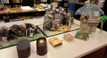 Several artists books on a table - each described in the post below. 