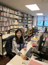 Photograph of Yujin Choi, Korea Foundation intern