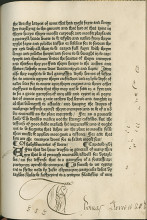 image of text page in incunable book The Fayt of Armes and of Chyvalrye