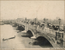 España Bridge across the River Pásig : Manila, P. I. ( Puente de España sobre el río Pásig, Manila) 1896-1900, University of Michigan Library