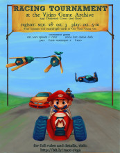 Racing poster